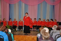 Отчетный концерт хора Ветеранов труда Мошенского района